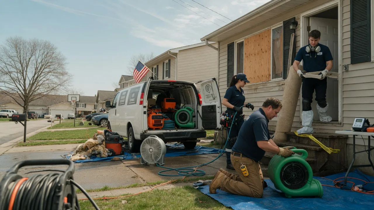 Water Damage Restoration in Saint Francisville, LA near me